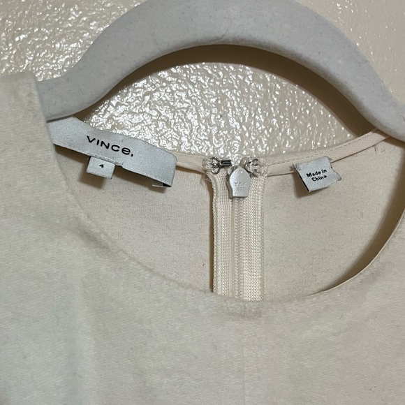 Vince Paneled Crew Neck Dress sz 4 - Picture 6 of 6